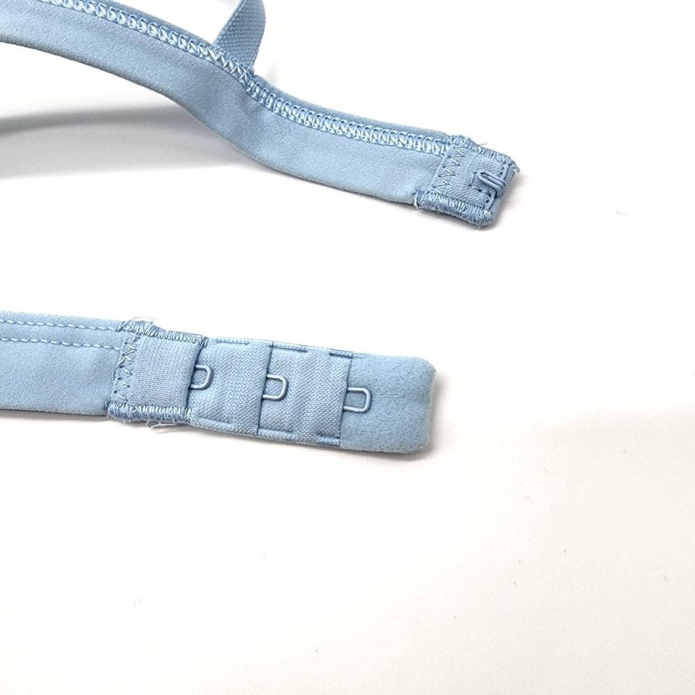 Victoria's Secret Light Blue Scalloped Bralette XL - Picture 4 of 7